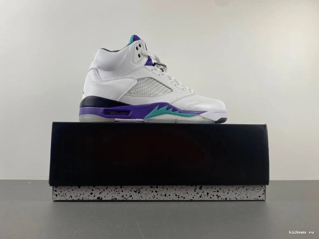 Rep Air 5 Grape Retro (2013) 136027-108 Jordan 0731